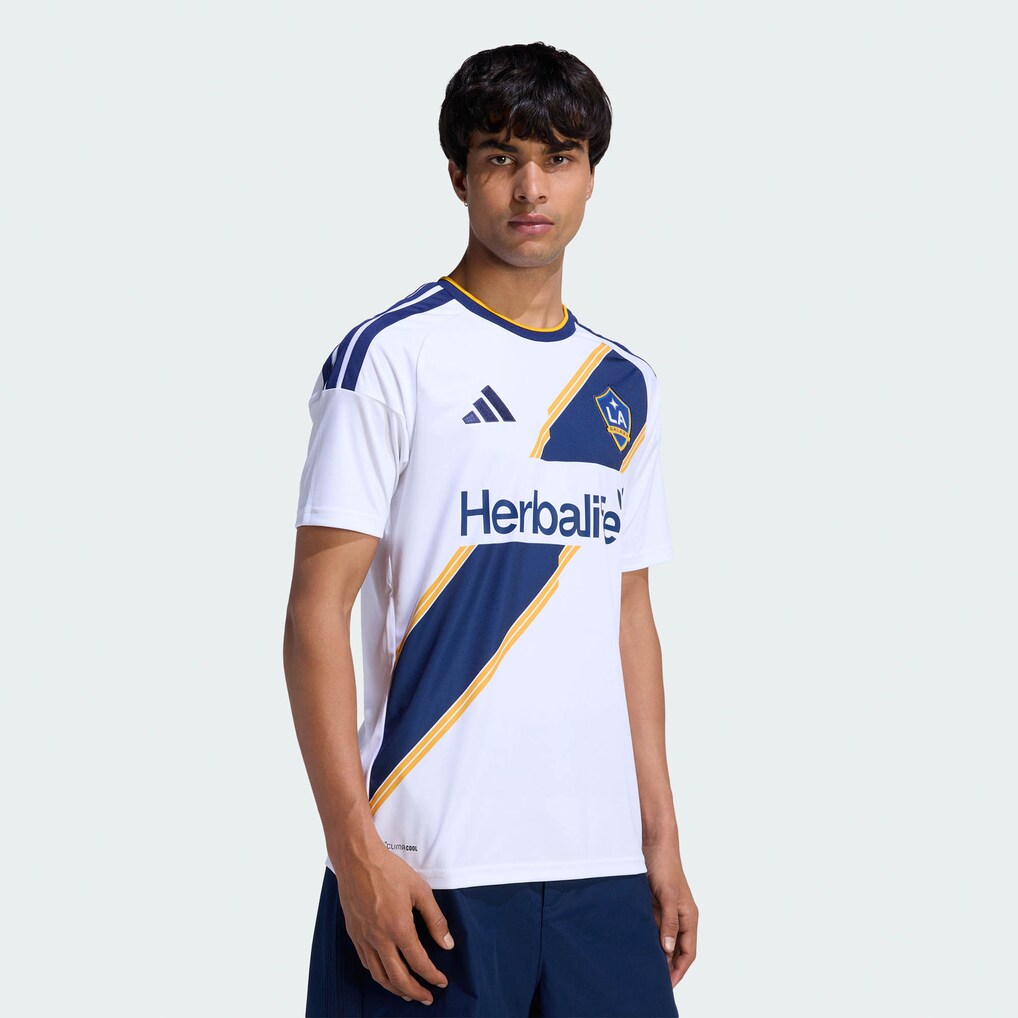 Men's LA Galaxy adidas White 2026 The VeloCITY Kit Replica Jersey - Ujersey