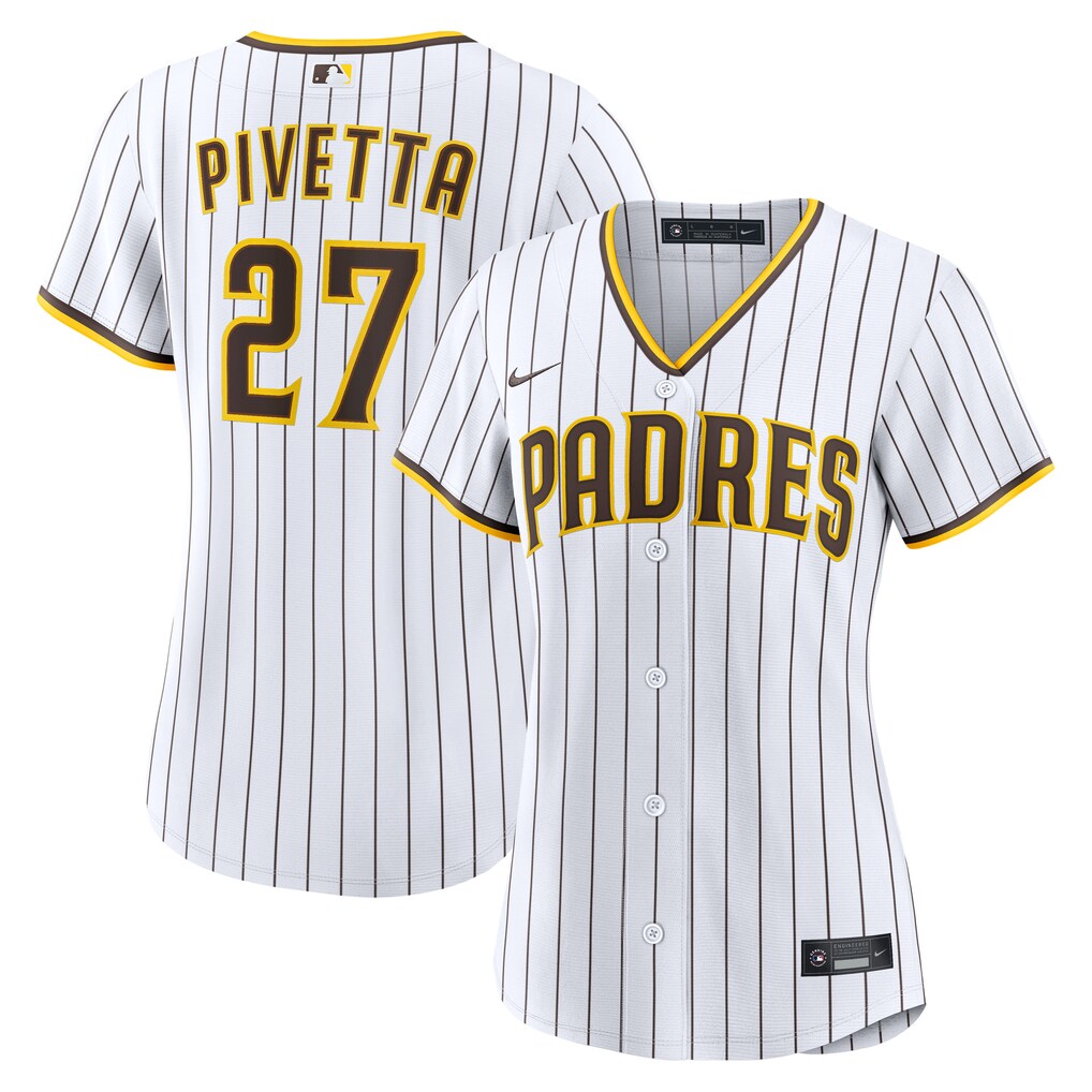 Women's San Diego Padres Nick Pivetta Nike White Home Replica Jersey - Ujersey