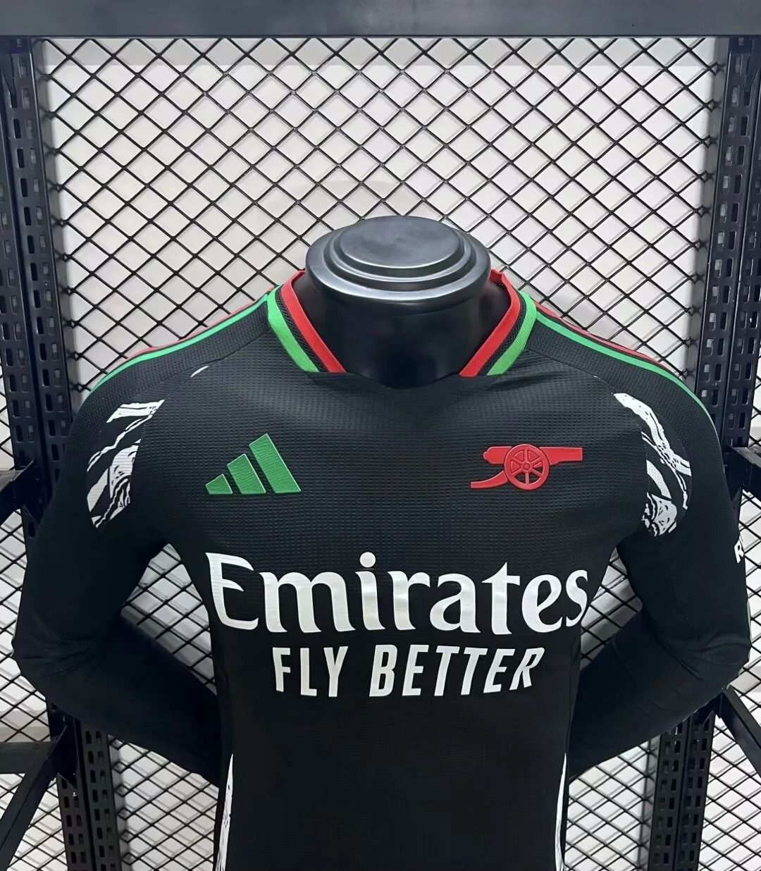 Arsenal Soccer Jersey Away Long Sleeve Shirt 2024/25 - U-jersey