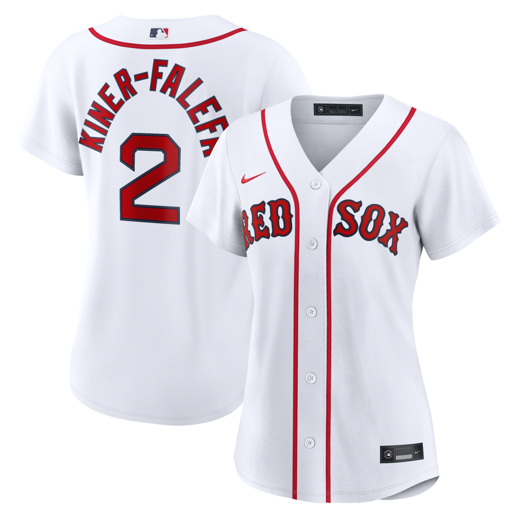 Women's Boston Red Sox Isiah Kiner-Falefa Nike White Home Replica Jersey - Ujersey