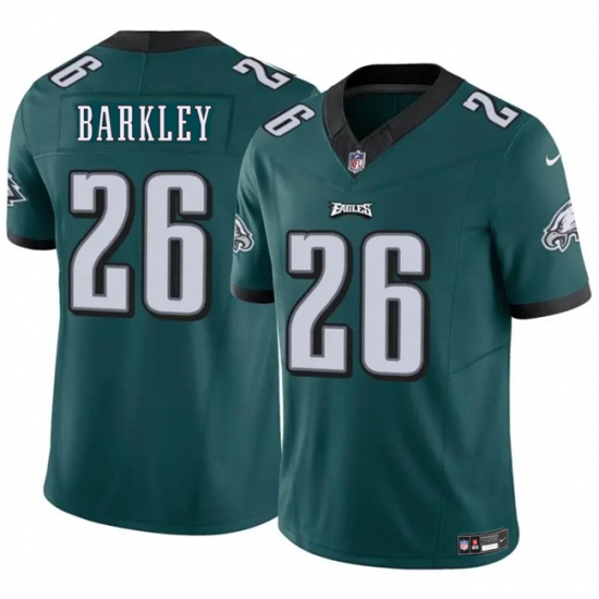 Men's Philadelphia Eagles #26 Saquon Barkley Green 2023 F.U.S.E. Vapor Untouchable Limited Football Stitched Jersey - Ujersey