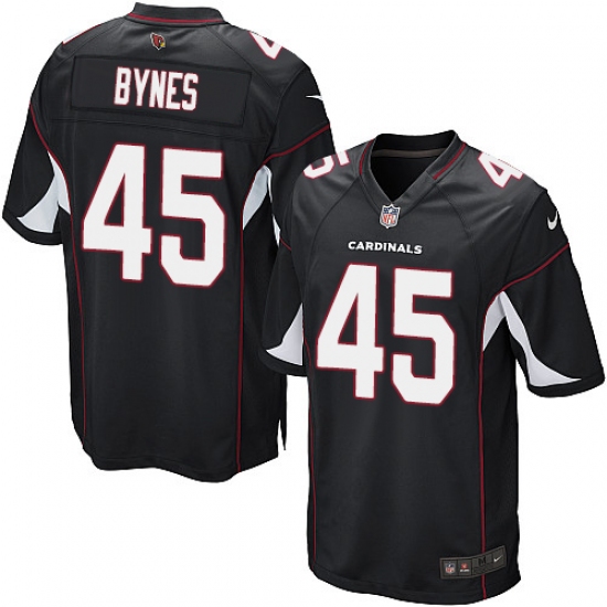 Men's Nike Arizona Cardinals #45 Josh Bynes Game Black Alternate NFL Jersey - Ujersey