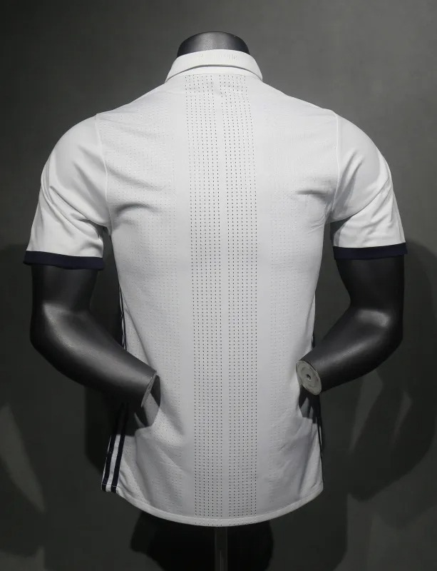 Real Madrid Retro Jersey Home Soccer Shirt 2016/17