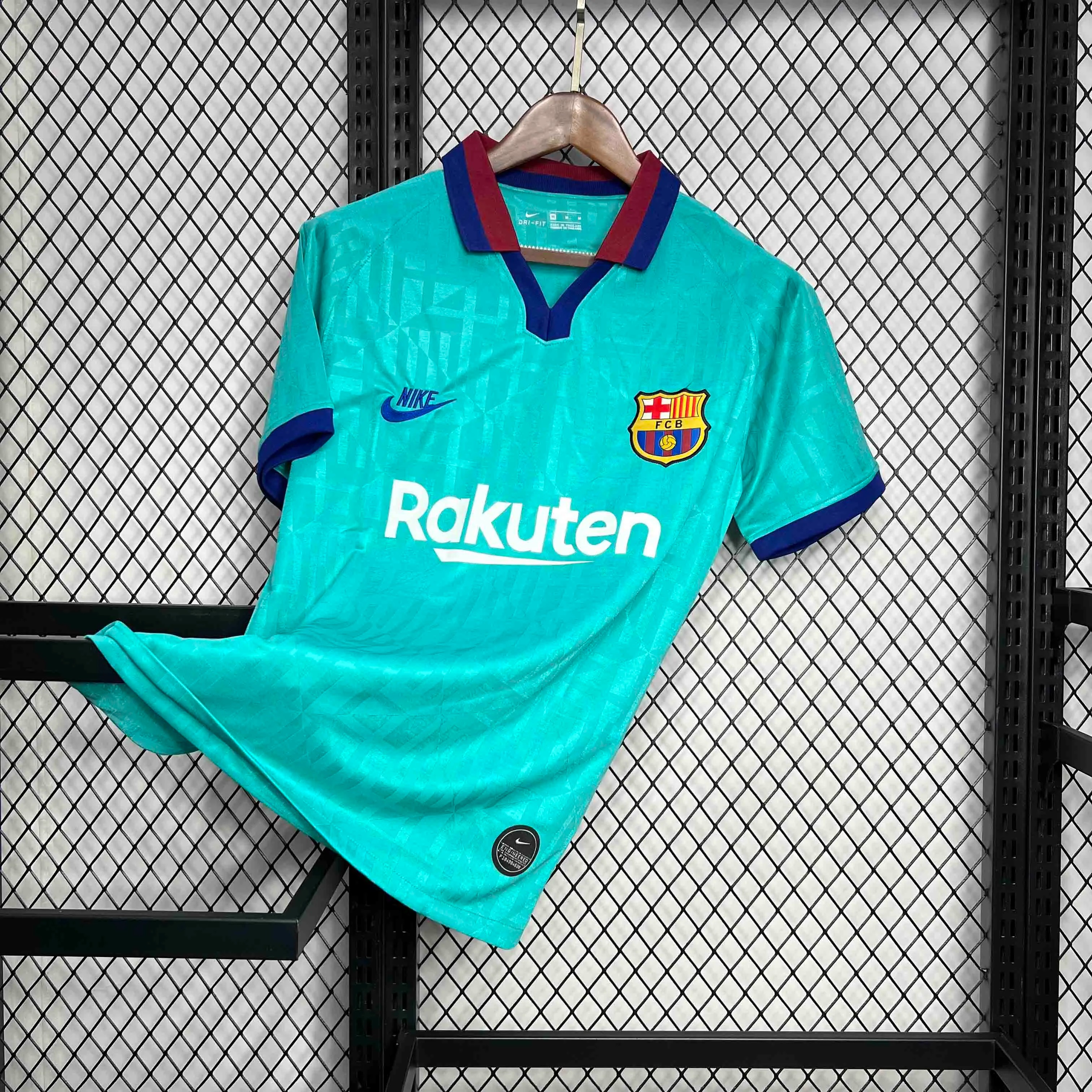 Barcelona Retro Jersey Third Away Soccer Shirt 2019/20 - Ujersey NHL