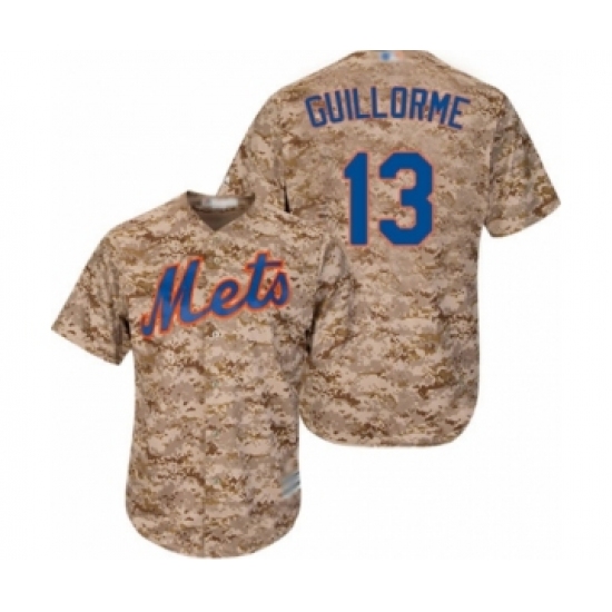 Youth New York Mets #13 Luis Guillorme Authentic Camo Alternate Cool Base Baseball Player Jersey - Ujersey