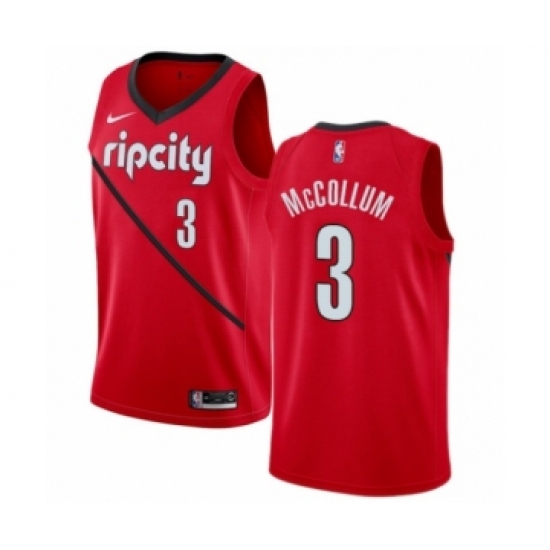 Youth Nike Portland Trail Blazers #4 Moe Harkless Red Swingman Jersey - Earned Edition - Ujersey