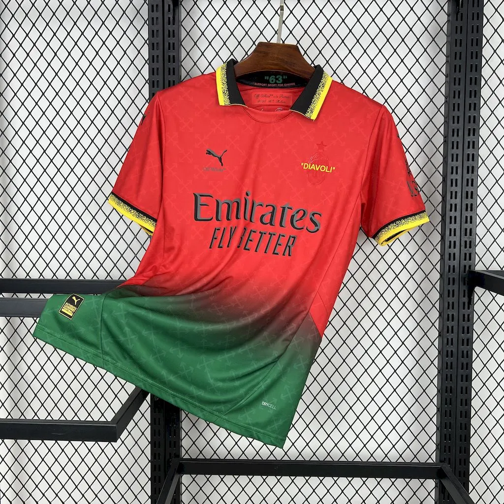 AC Milan Soccer Jersey Fourth Away Goalkeeper Custom Shirt 2024/25 - ujerseystore