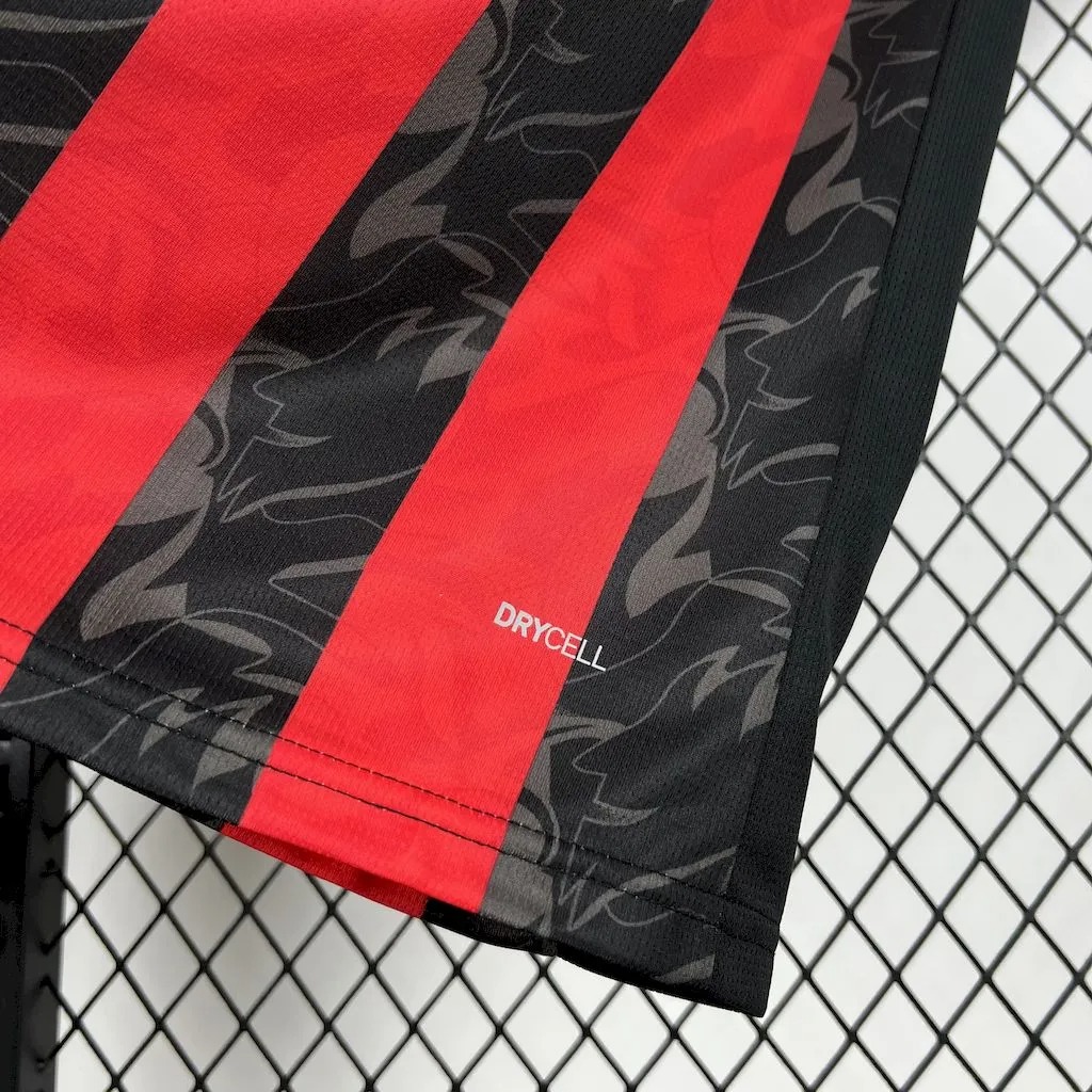 AC Milan Soccer Jersey Home Custom Shirt 2025/26 - U-jersey