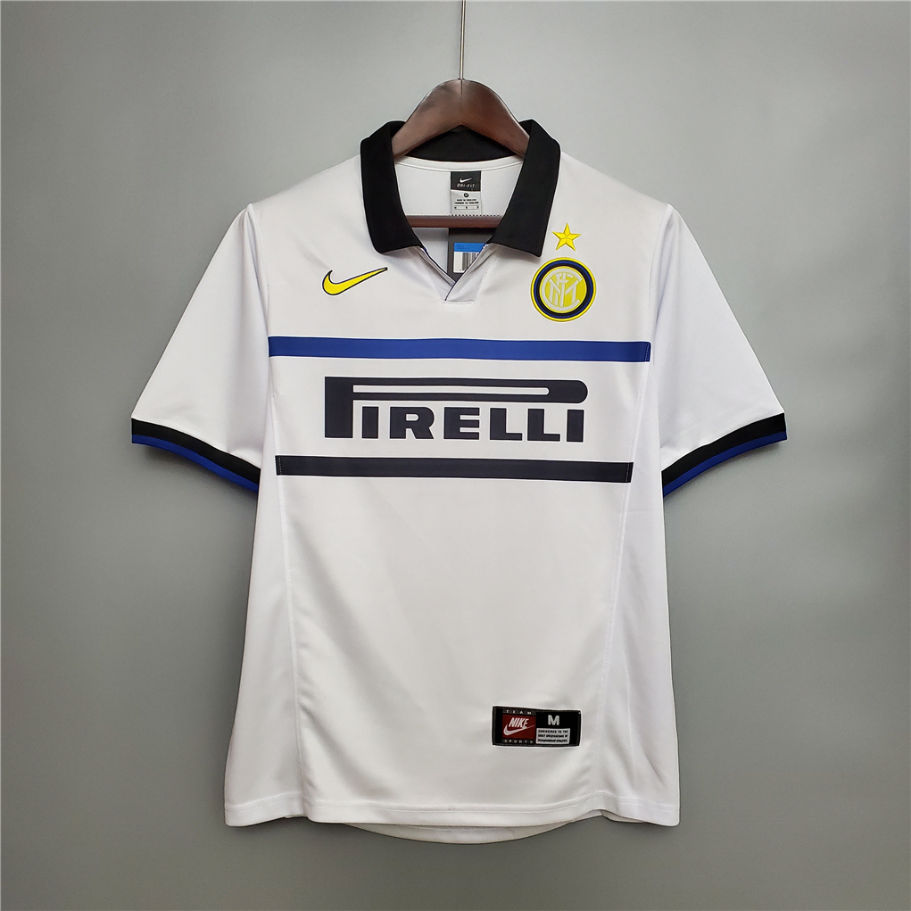Inter Milan Jersey Custom Away Soccer Jersey 1998/99 - Ujersey Shop