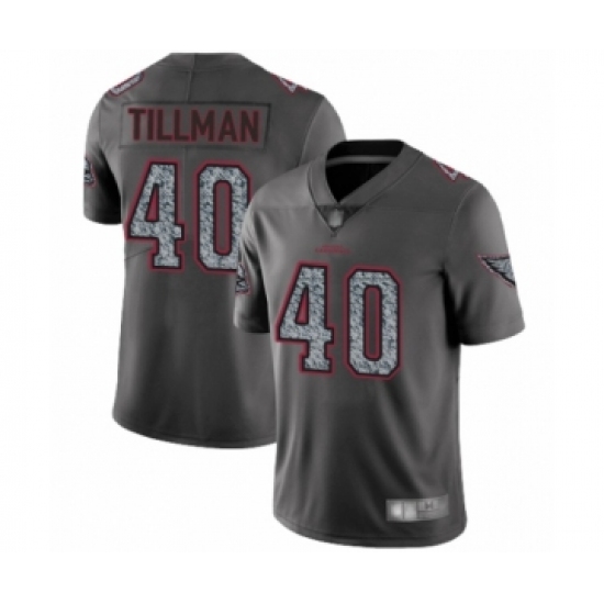 Men's Arizona Cardinals #40 Pat Tillman Limited Gray Static Fashion Football Jersey - Ujersey