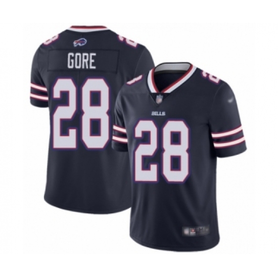 Women's Buffalo Bills #28 Frank Gore Limited Navy Blue Inverted Legend Football Jersey - Ujersey