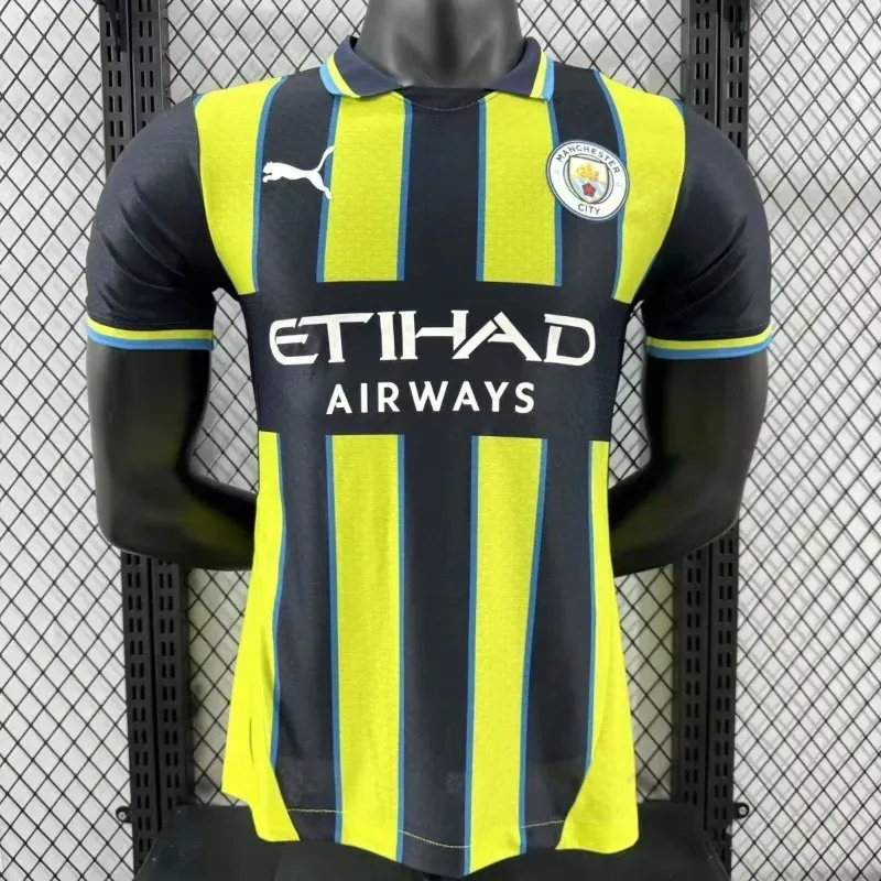 Manchester City  Away Football Jersey Shirt 2024/25 - Ujersey NHL