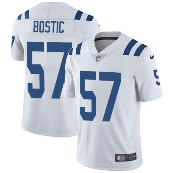 Youth Nike Indianapolis Colts #57 Jon Bostic Elite White NFL Jersey - Ujersey