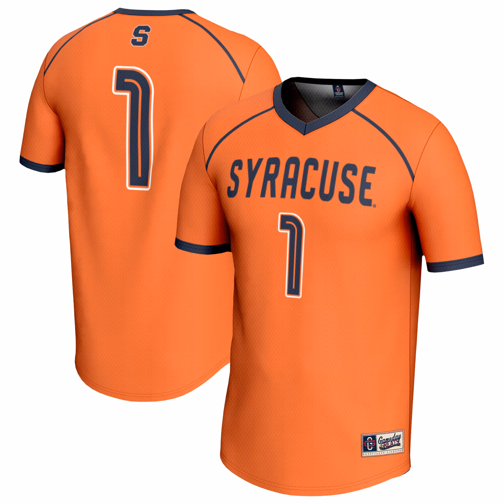Lightweight Women's Lacrosse Fashion Jersey GameDay Greats Orange #1 Syracuse Orange - U-jersey