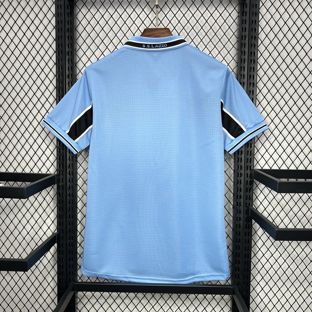 Lazio Retro Soccer Jersey Home Custom Shirt 1998-99 - ujerseystore