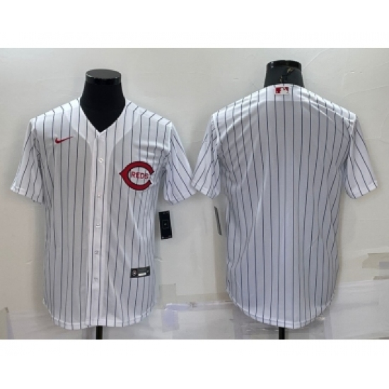 Men's Cincinnati Reds Blank 2022 White Field of Dreams Stitched Baseball Jersey - Ujersey