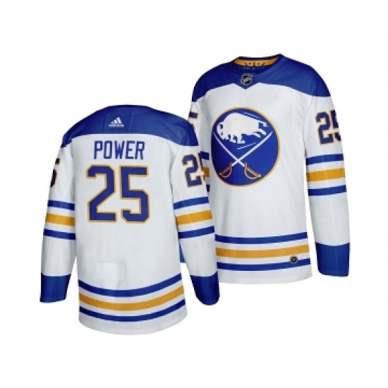 Men's Buffalo Sabres #25 Owen Power White Stitched Jersey - Ujersey