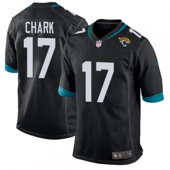 Men's Nike Jacksonville Jaguars #17 DJ Chark Game Teal Green Team Color NFL Jersey - Ujersey