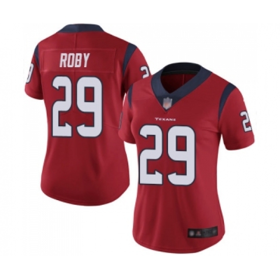 Women's Houston Texans #29 Bradley Roby Red Alternate Vapor Untouchable Limited Player Football Jersey - Ujersey