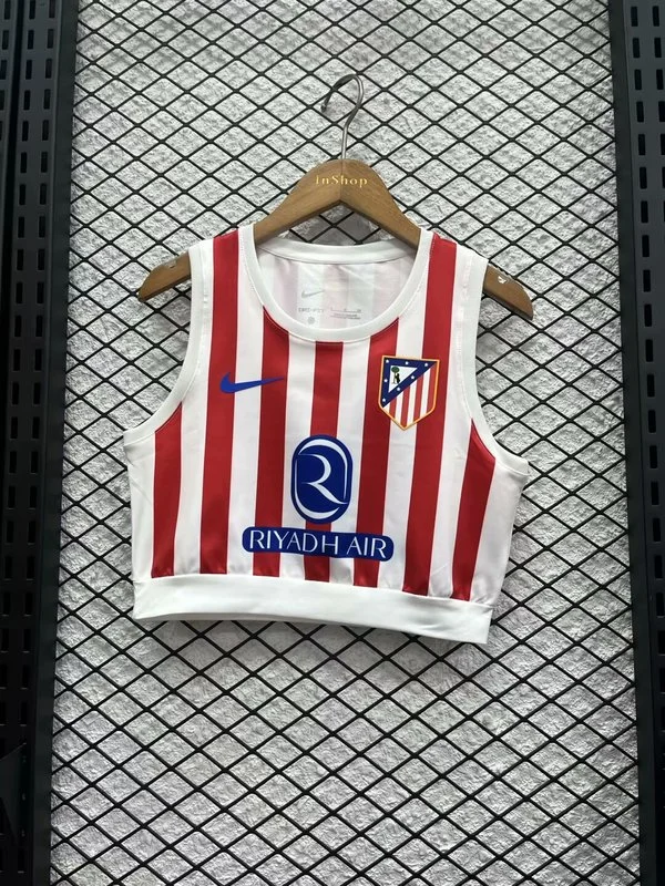 Atletico Madrid Soccer Jersey Home Women's Vest 2025/26