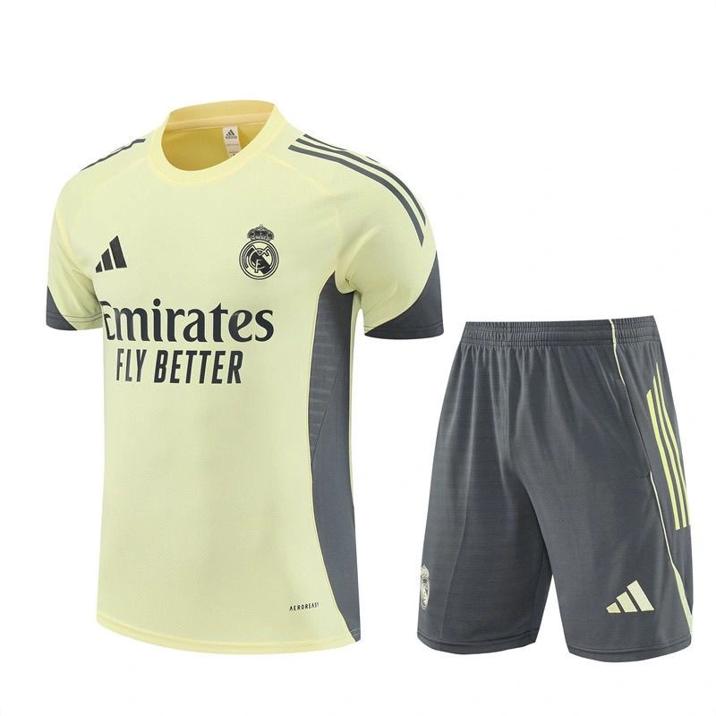 Real Madrid Training Jersey Kit Yellow 2025/26 - U-jersey