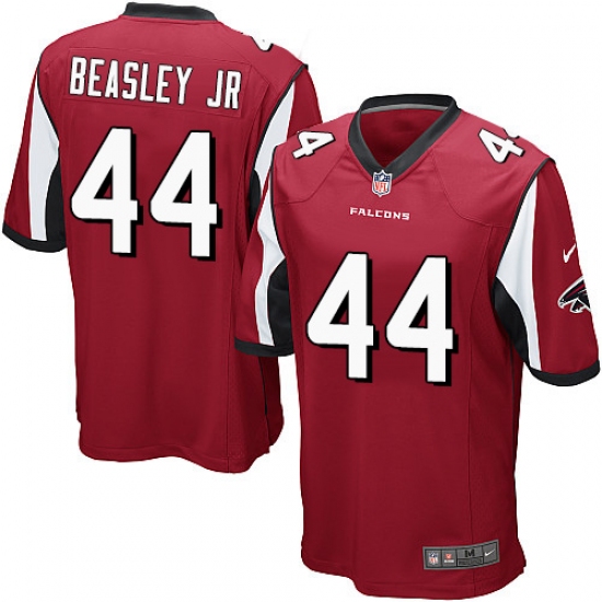 Youth Nike Atlanta Falcons #44 Vic Beasley Game Red Team Color NFL Jersey - Ujersey