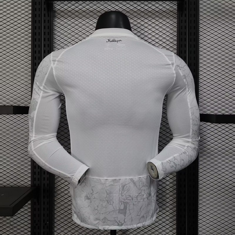 Manchester City Away Long Sleeve Football Jersey Shirt 2025/26 - Ujersey NHL