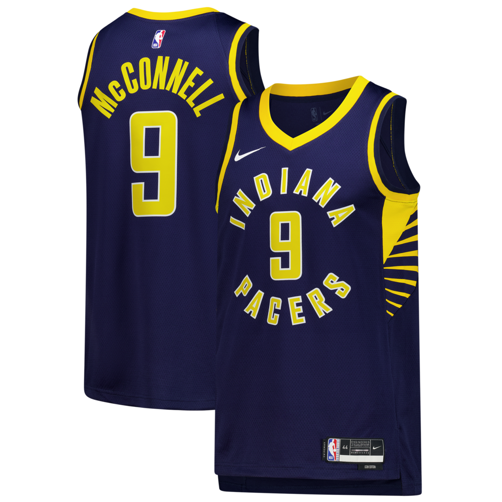 Unisex Indiana Pacers T.J. McConnell Nike Navy Swingman Jersey - Icon Edition - Ujersey NFL Shop