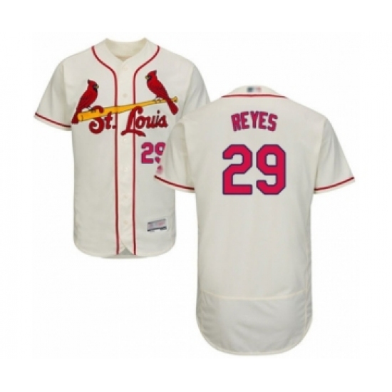 Men's St. Louis Cardinals #29 Alex Reyes Cream Alternate Flex Base Authentic Collection Baseball Player Jersey - Ujersey