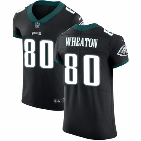 Men's Nike Philadelphia Eagles #80 Markus Wheaton Black Vapor Untouchable Elite Player NFL Jersey - Ujersey
