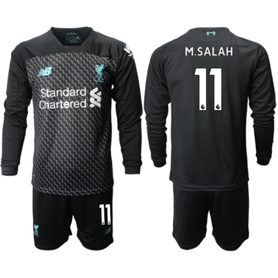 Liverpool #13 Alisson Third Long Sleeves Soccer Club Jersey
