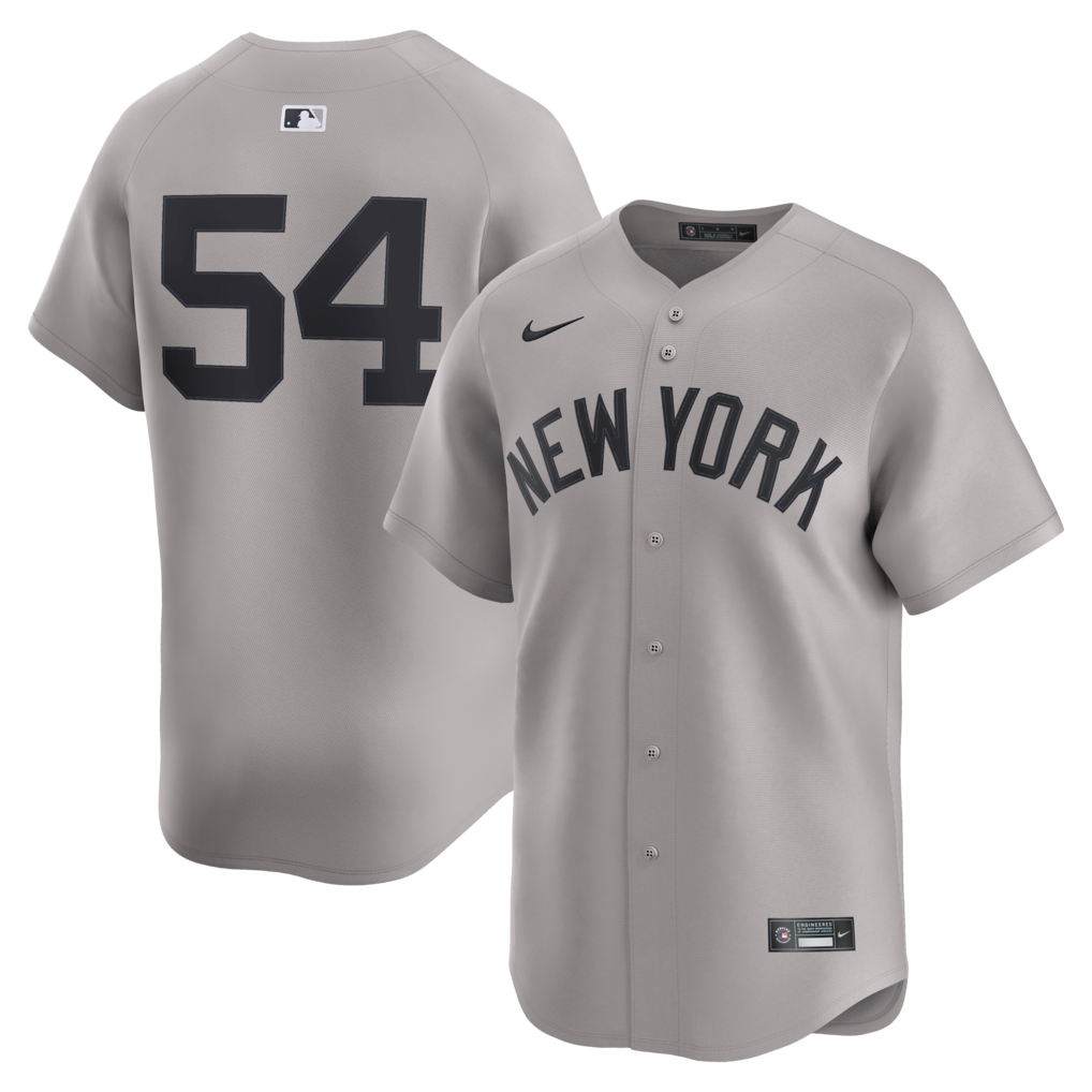 Men's New York Yankees Max Fried Nike Gray Road Limited Player Jersey - Ujersey