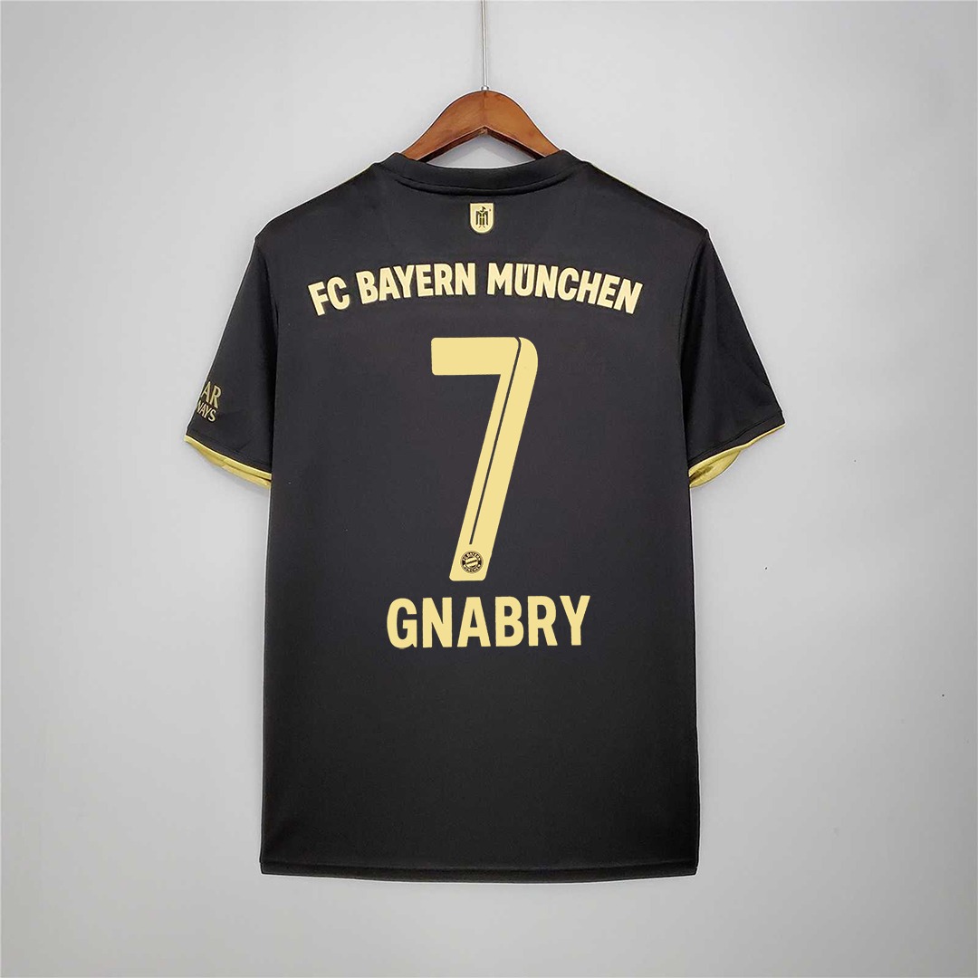 Bayern Munich Retro Jersey Away Soccer Shirt 2021/22