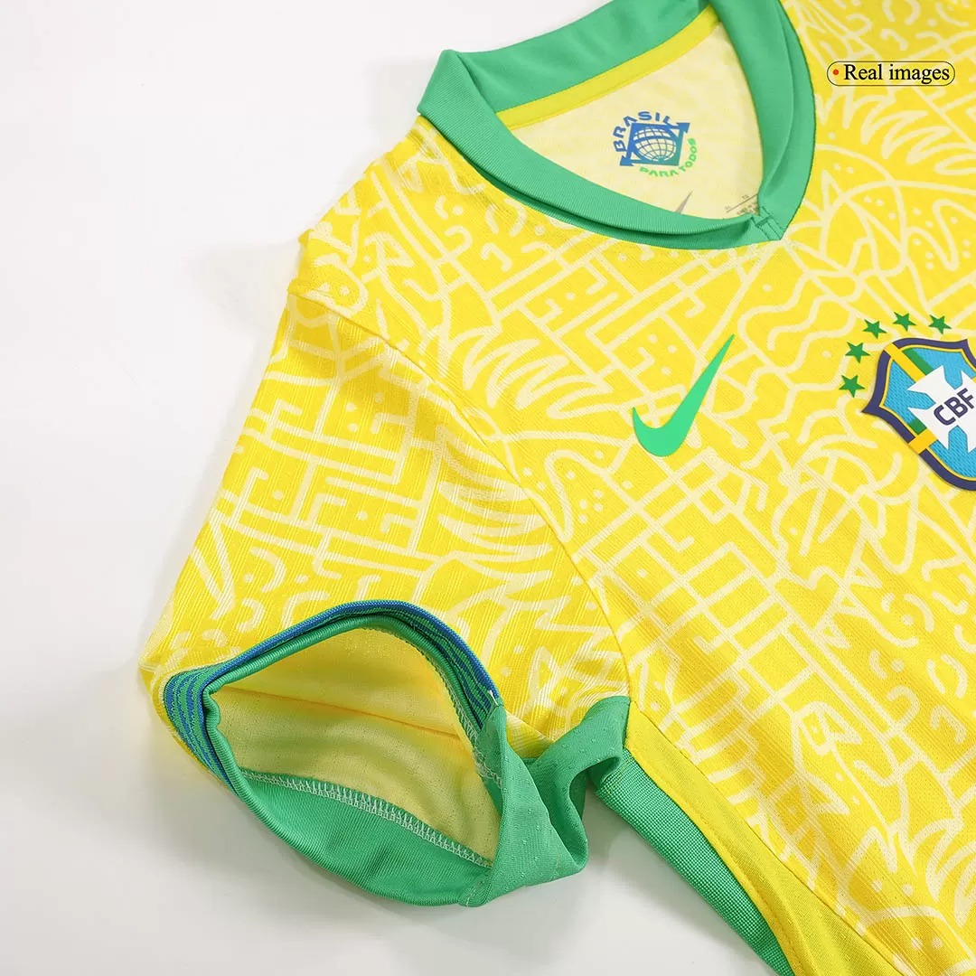 Brazil  Soccer Jersey Home Shirt Copa America 2024 - Ujersey NHL