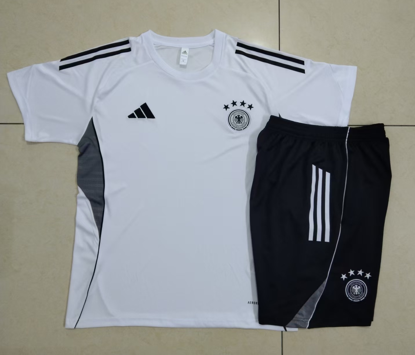 Germany Training Jersey Kit White 2025 - Ujersey NHL