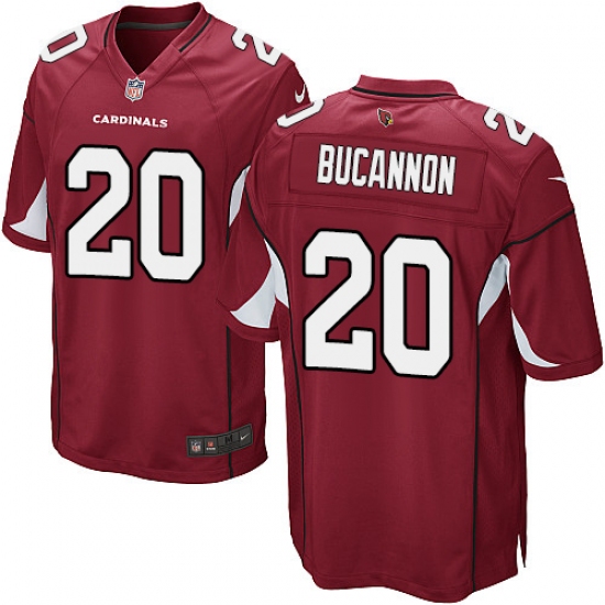 Men's Nike Arizona Cardinals #20 Deone Bucannon Game Red Team Color NFL Jersey - Ujersey