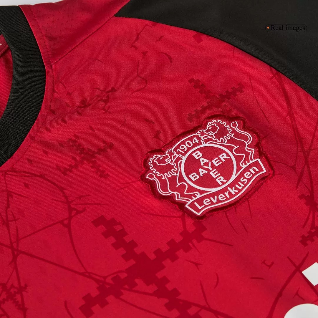 Bayer 04 Leverkusen Soccer Jersey Home Custom Shirt 2024/25 - ujerseystore