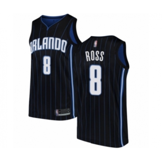 Women's Orlando Magic #8 Terrence Ross Swingman Black Basketball Jersey Statement Edition - Ujersey