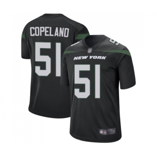 Men's New York Jets #51 Brandon Copeland Game Black Alternate Football Jersey - Ujersey