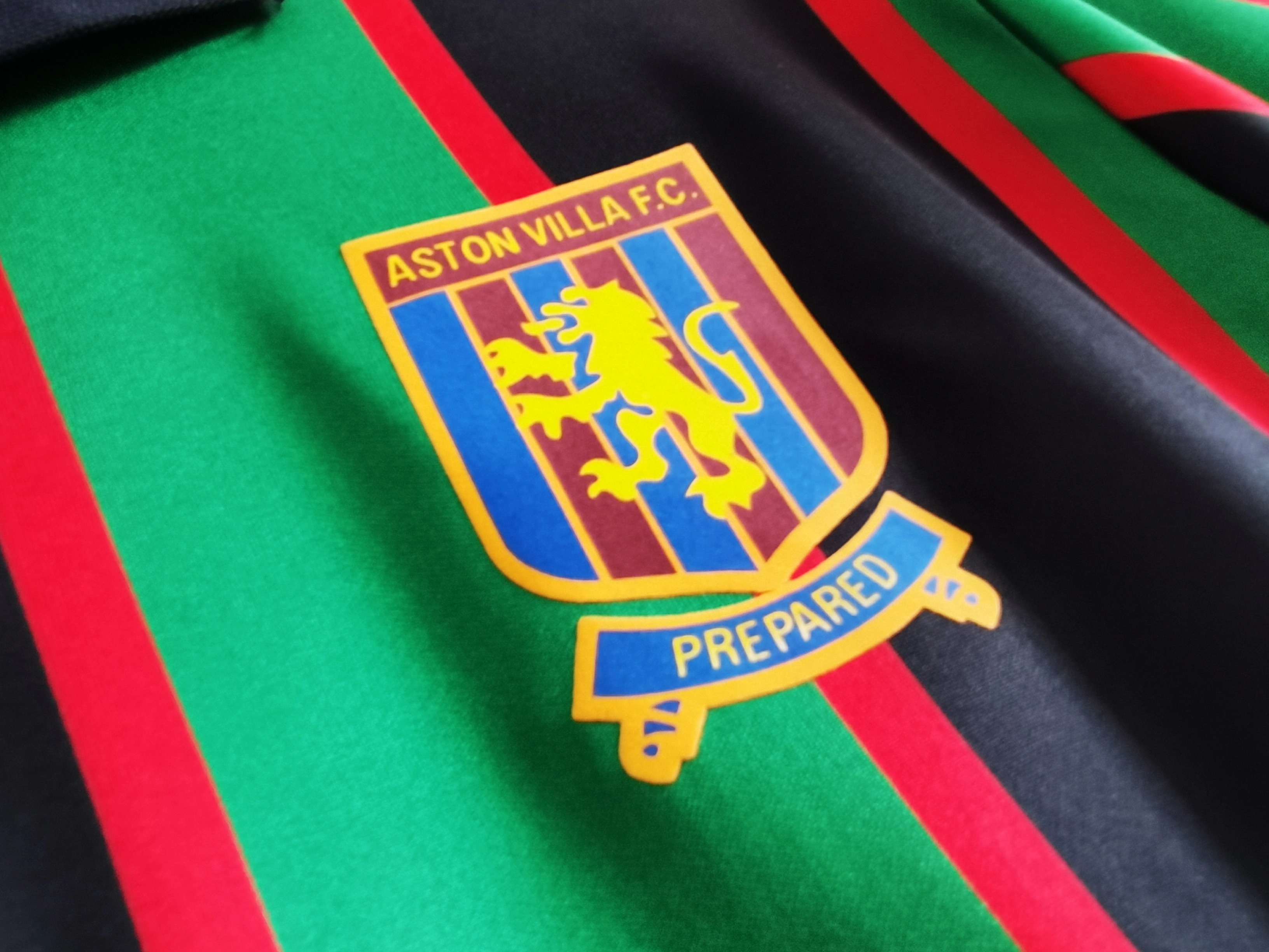 Aston Villa Retro Football Jersey Away Custom Shirt 1993-95 - ujerseystore
