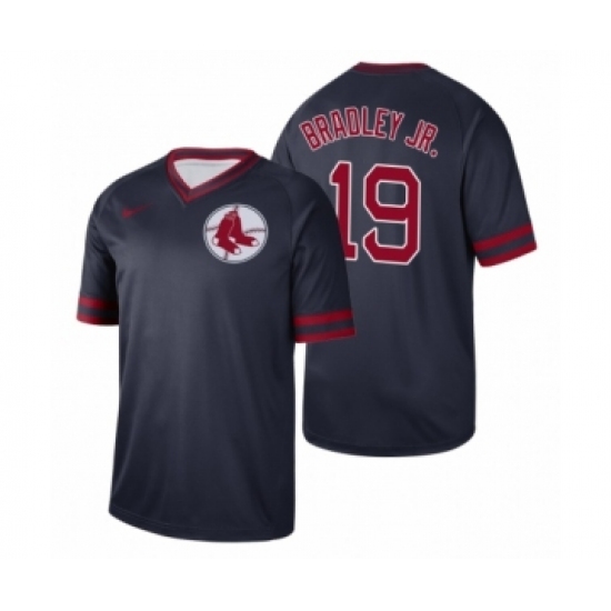 Men's Boston Red Sox #19 Jackie Bradley Jr. Navy Cooperstown Collection Legend Jersey - Ujersey