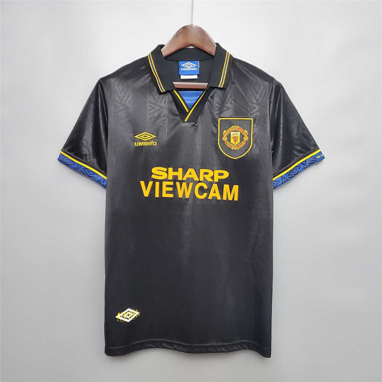 Manchester United Retro Away Football Jersey Shirt 1993/95 - U-jersey