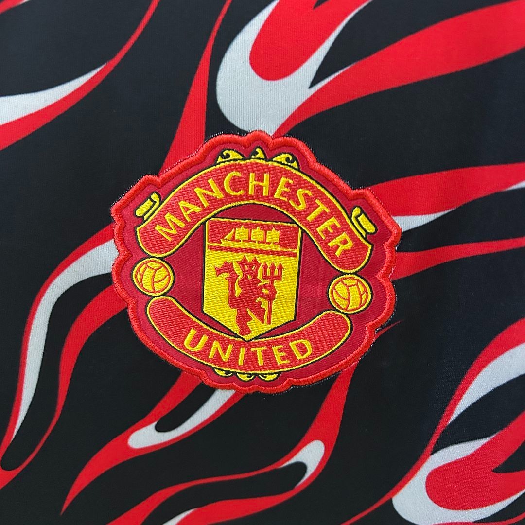 Manchester United Pre-Match Football Jersey Shirt 2025/26 - Ujersey NHL