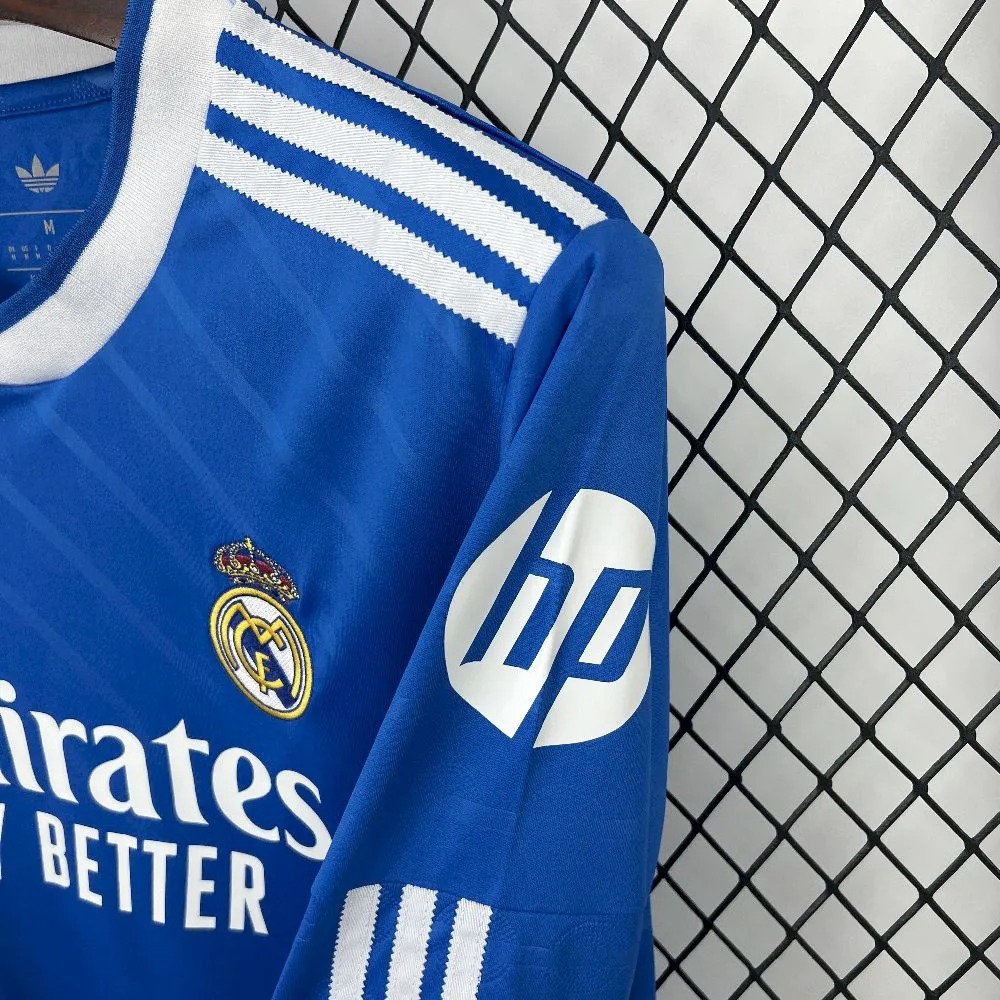 Real Madrid Soccer Jersey Third Away Long Sleeve Custom Shirt 2025/26 - ujerseystore