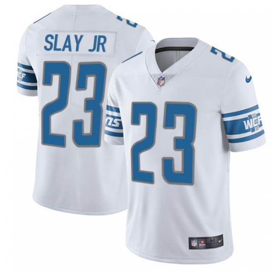Youth Nike Detroit Lions #23 Darius Slay Elite White NFL Jersey - Ujersey