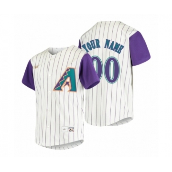 Arizona Diamondbacks Custom Nike Cream 2020 Cooperstown Collection Alternate Jersey - Ujersey
