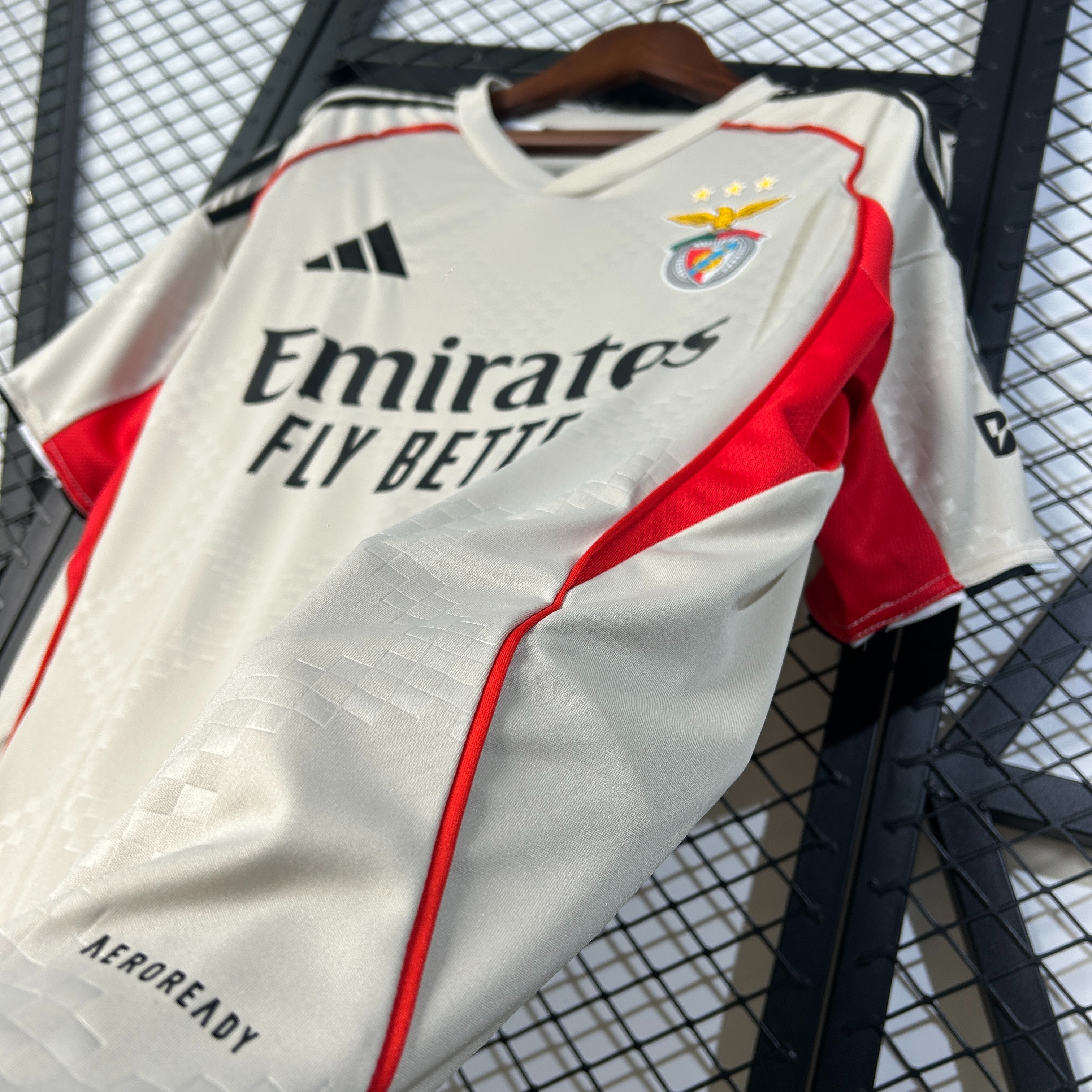 Benfica Soccer Jersey Away Custom Shirt 2025/26 - ujerseystore