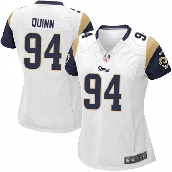 Women's Nike Los Angeles Rams #94 Robert Quinn Game White NFL Jersey - Ujersey
