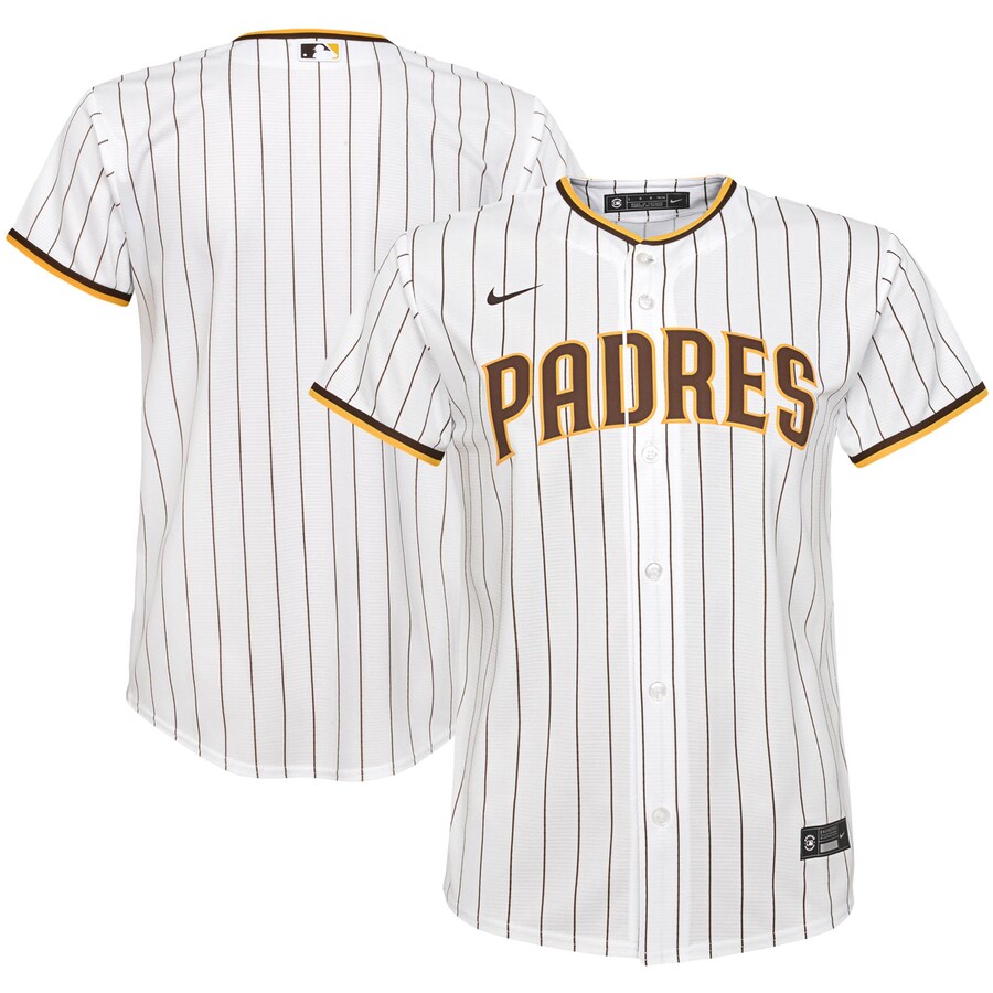 Youth San Diego Padres Nike White Home Replica Team Jersey