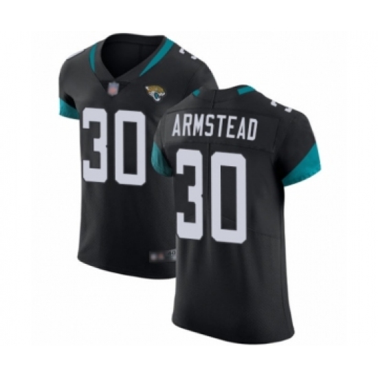 Men's Jacksonville Jaguars #30 Ryquell Armstead Black Team Color Vapor Untouchable Elite Player Football Jersey - Ujersey